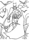 Раскраски для детей Бэтмен