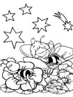 Пчелка Майя раскраски для малышей