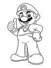 Раскраски Марио скачать и распечатать