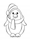 Раскраски пингвины онлайн для мальчиков и девочек