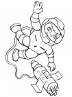 Игры раскраски космонавты для мальчиков и девочек