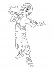 Детские раскраски с Заком Штормом: супер пиратом